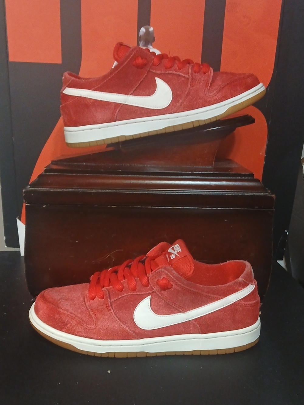 Nike SB Dunk Low"Ishod Wair University Red"(2015) Mens Size-7.5 100% AUTHENTIC!
